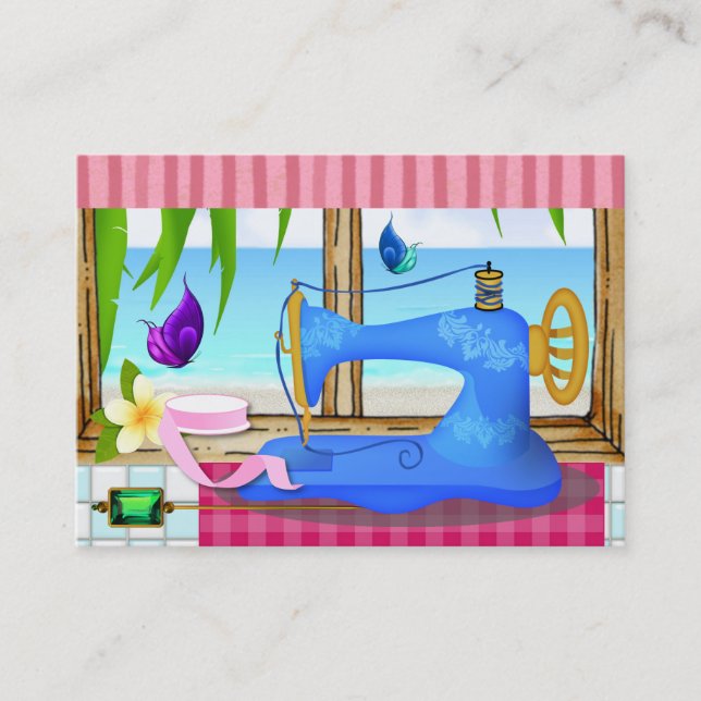 Sewing Business Card (Front)