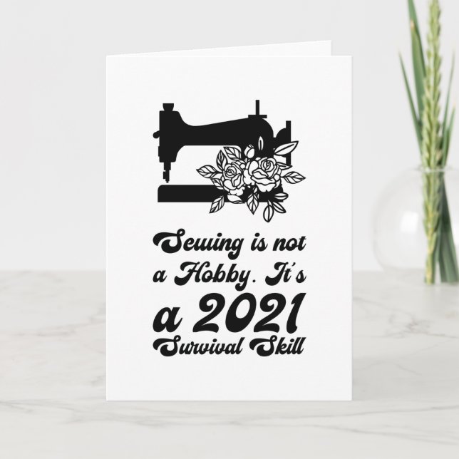 Sewing - card (Front)