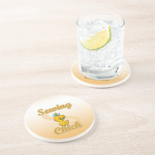 Sewing Chick Coaster