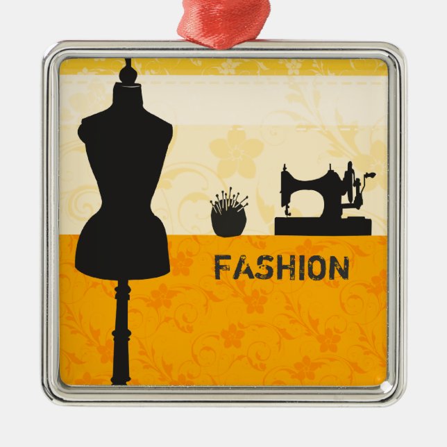 Sewing Crafts Dress Form Fashion Essentials Metal Tree Decoration (Front)