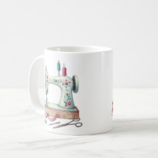 Sewing design mug craft sewing machine mums