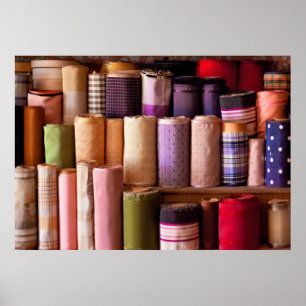 Sewing - Fabric Poster