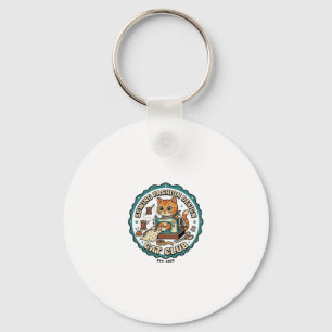 Sewing Fashion Design Cat Cat Lover Gift - Sewing  Key Ring
