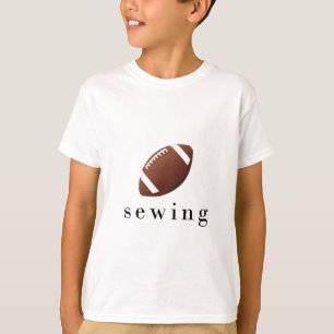 Sewing Football Funny Hilarious T-Shirt