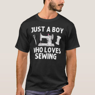 Sewing For Boys Kids Quilter Seamstress Quilting S T-Shirt