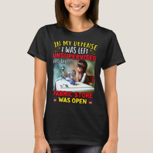 Sewing   For Women Fabric   Crazy Quilt Lady Craft T-Shirt