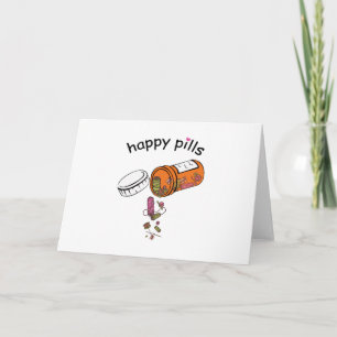 Sewing Happy Pills Sewing Card