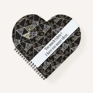 Sewing Humour: Too Much Fabric, Too Many Ideas Notebook