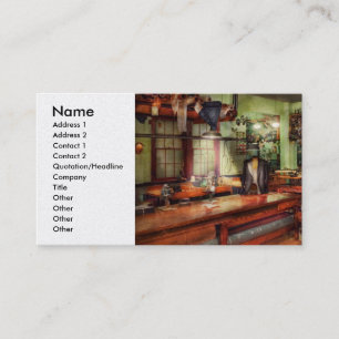 Sewing - Industrial - The sweat shop Business Card