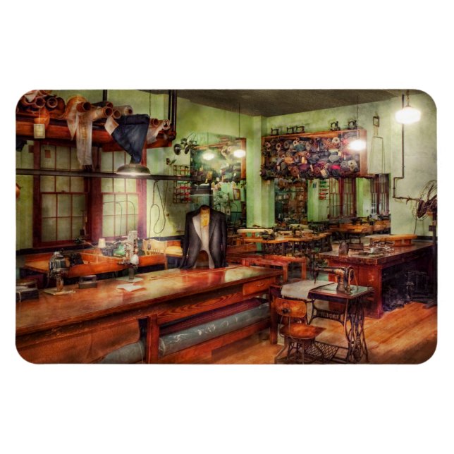 Sewing - Industrial - The sweat shop Magnet (Horizontal)