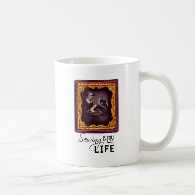 Sewing Is My Life Coffee Mug (Right)
