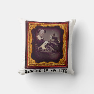 Sewing Is My Life Cushion