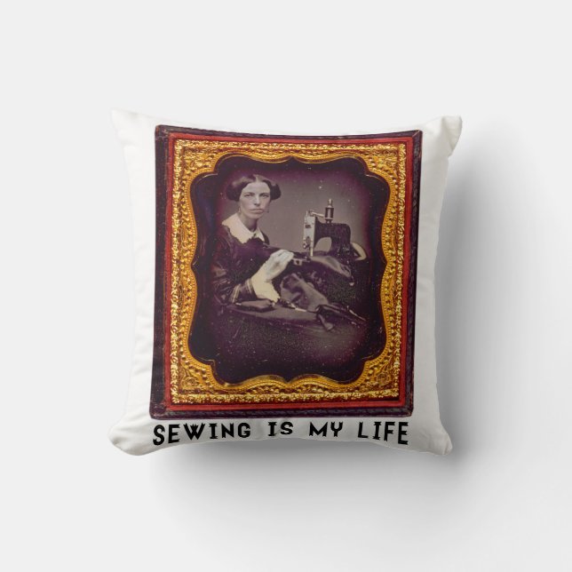 Sewing Is My Life Cushion (Front)