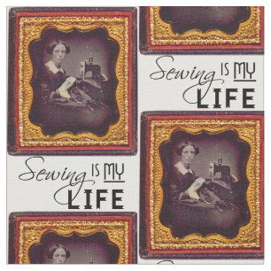 Sewing Is My Life Fabric