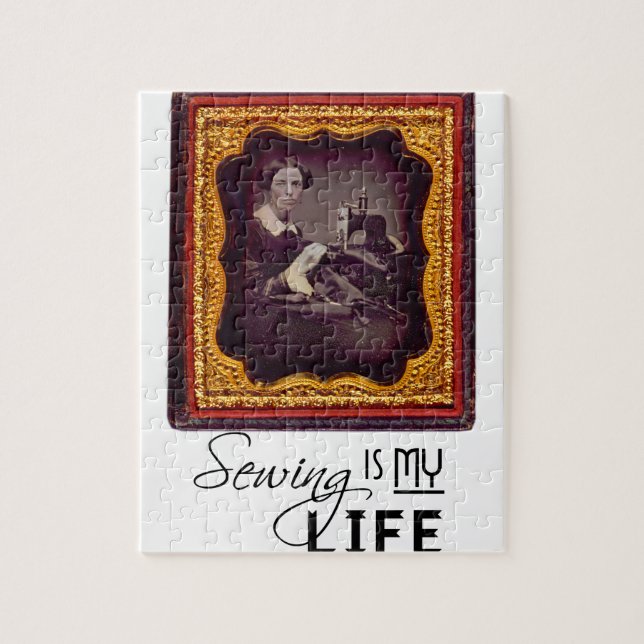 Sewing Is My Life Jigsaw Puzzle (Vertical)