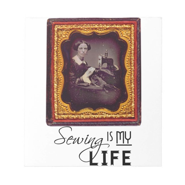 Sewing Is My Life Notepad (Front)
