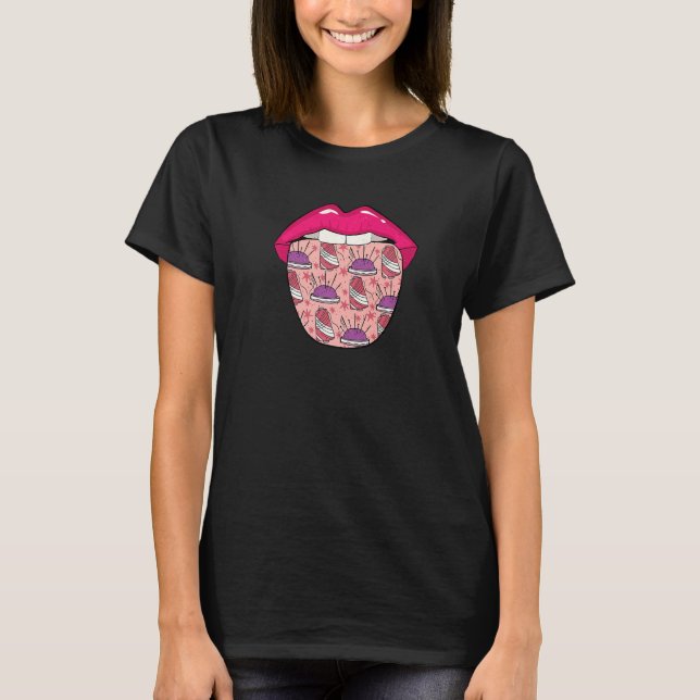 Sewing Lips Sewer Handcraft  Seamstress Machine Se T-Shirt (Front)