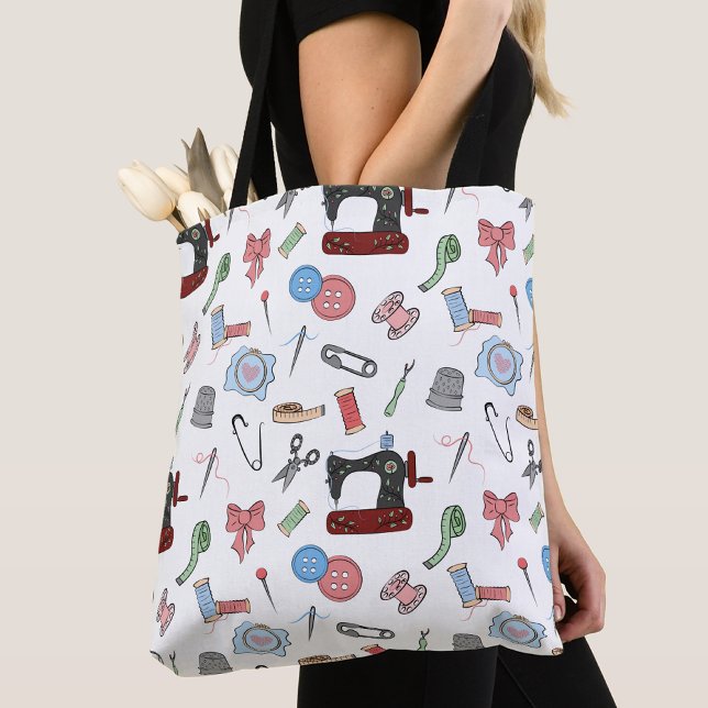 Sewing Lover Tote Bag (Creator Uploaded)