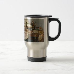 Sewing Machine and Dress Travel Mug