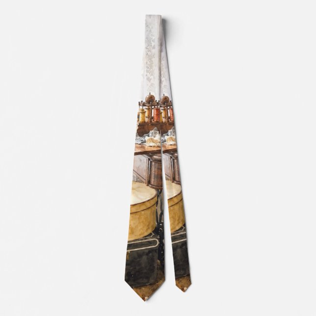 Sewing Machine and Thread Carousel Tie (Front)