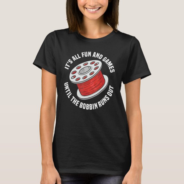 Sewing Machine Bobbin Case Quilting Bobbin Winder  T-Shirt (Front)