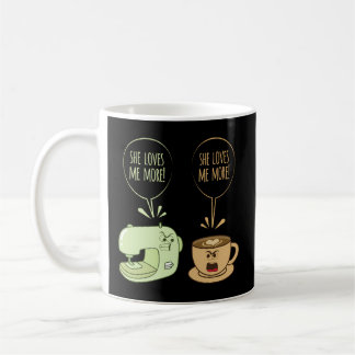 Sewing Machine Coffee Sew Quilting Seamstress Sewe Mug