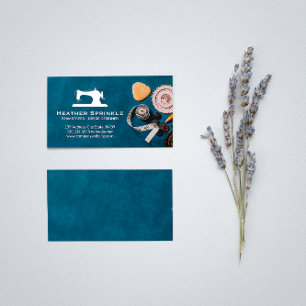 Sewing Machine Crafts Workshop Business Card