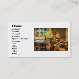 Sewing Machine - Domestic Sewing Machine, Name... Business Card