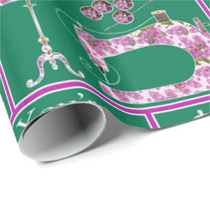 Sewing Machine Dress Form Mothers Day Birthday Wrapping Paper