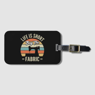 Sewing Machine Luggage Tag