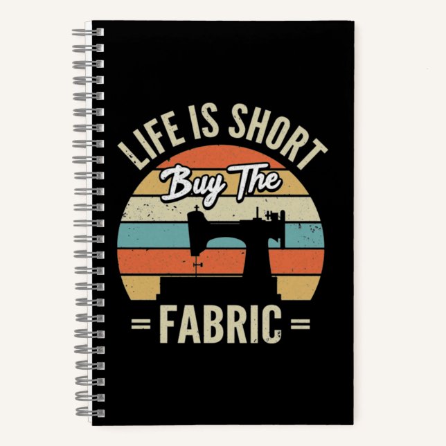 Sewing Machine Notebook (Front)