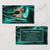 Sewing Machine Seamstress Green