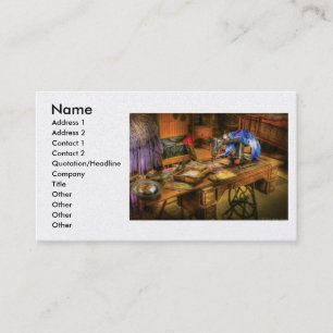 Sewing Machine - Sewing Machine IV Business Card