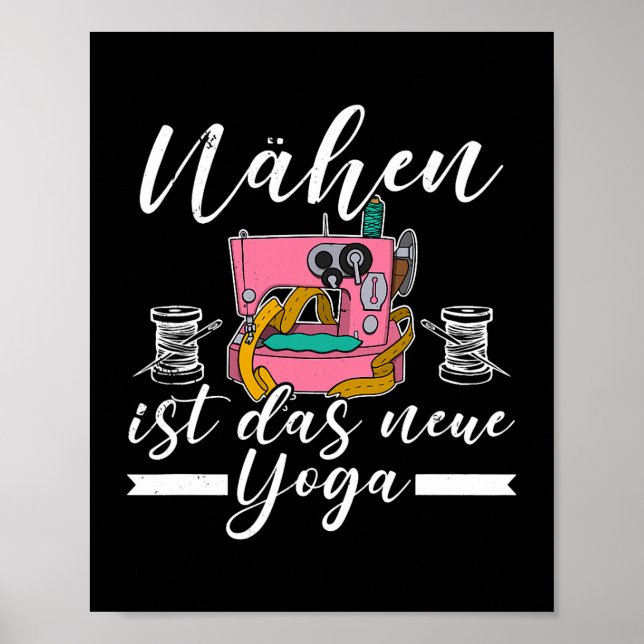 Sewing Machine Sewing Sewing Tailor Knitting 2_1 Poster (Front)