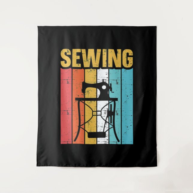 Sewing Machine Tapestry (Front)