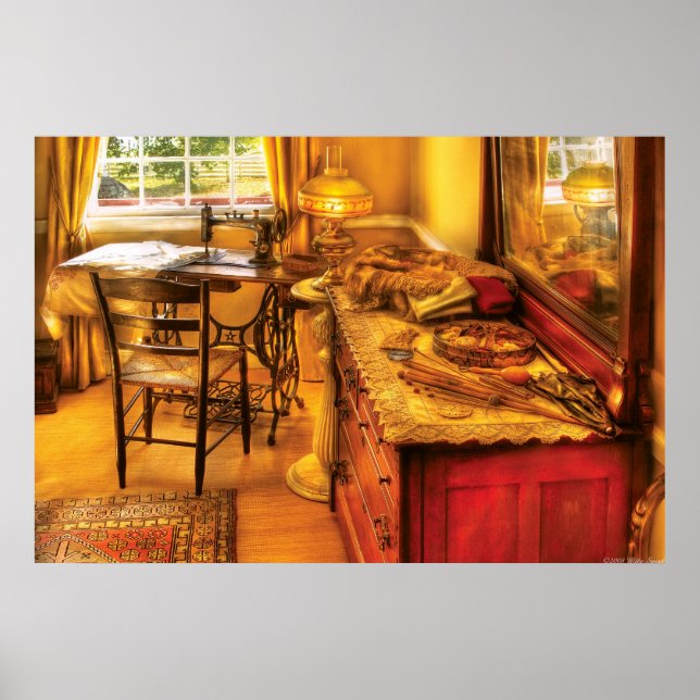 Sewing Machine  - The Sewing Room Poster (Front)