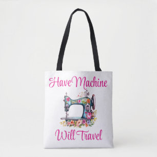 Sewing Machine Tote Bag