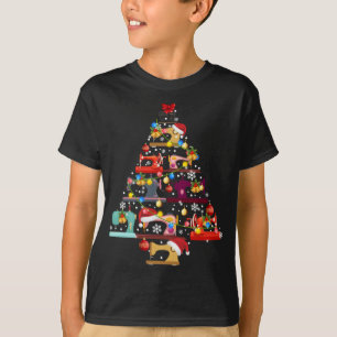 Sewing Machines Christmas Tree Quilt Sewing Lovers T-Shirt