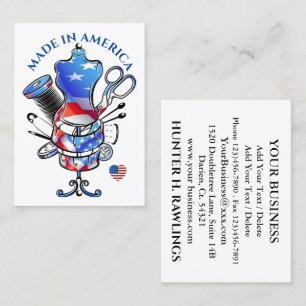 SEWING - Made in America Business Card