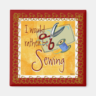 Sewing Magnet (cranberry)