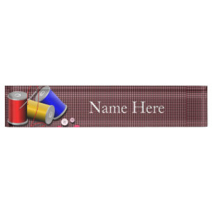 Sewing Nameplate