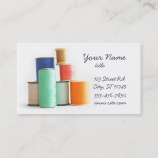 Sewing or Tailoring Business Cards