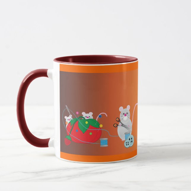 Sewing Party Mug (Left)