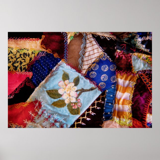 Sewing - Patchwork - Grandma's quilt Poster (Front)