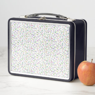 Sewing Pins White Dressmaker Seamstress Tailor Metal Lunch Box