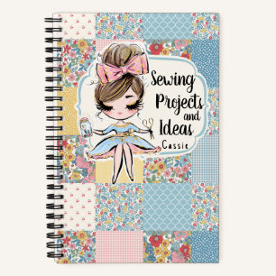 Sewing Projects Idea Planning for Seamstress  Notebook