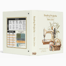 Sewing Projects Organiser Vintage Ivory