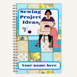 Sewing Projects Spiral Notebook