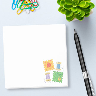 Sewing Quilting Craft Hobby Post-it Notes