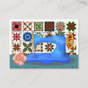 Sewing / Quilts / Seamstress Business Card - SRF